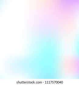 Pastel mesh modern background. Smooth foil blurred futuristic template. Bright hipster style backdrop. Softly delimited segments, sectors for info. Blank spectrum gradient printed products, covers.