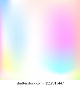 Pastel mesh modern background. Smooth foil blurred futuristic template. Bright hipster style backdrop. Softly delimited segments, sectors for info. Blank spectrum gradient printed products, covers.