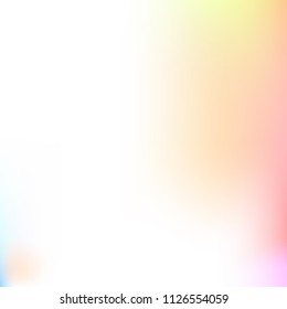 Pastel mesh modern background. Smooth foil blurred futuristic template. Bright hipster style backdrop. Softly delimited segments, sectors for info. Blank spectrum gradient printed products, covers.