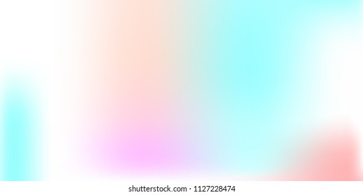 Pastel mesh modern background. Smooth foil blurred futuristic template. Bright hipster style backdrop. Softly delimited segments, sectors for info. Blank spectrum gradient printed products, covers.