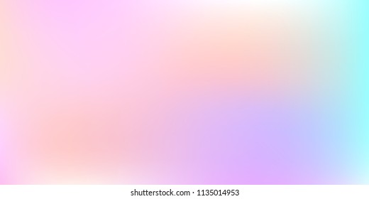 Pastel mesh modern background. Smooth foil blurred futuristic template. Bright hipster style backdrop. Softly delimited segments, sectors for info. Blank spectrum gradient printed products, covers.