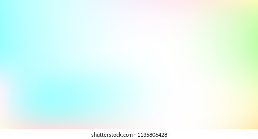 Pastel mesh modern background. Smooth foil blurred futuristic template. Bright hipster style backdrop. Softly delimited segments, sectors for info. Blank spectrum gradient printed products, covers.