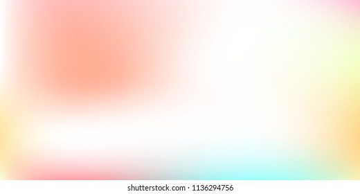 Pastel mesh modern background. Smooth foil blurred futuristic template. Bright hipster style backdrop. Softly delimited segments, sectors for info. Blank spectrum gradient printed products, covers.