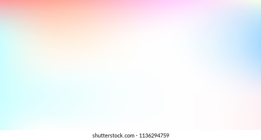 Pastel mesh modern background. Smooth foil blurred futuristic template. Bright hipster style backdrop. Softly delimited segments, sectors for info. Blank spectrum gradient printed products, covers.