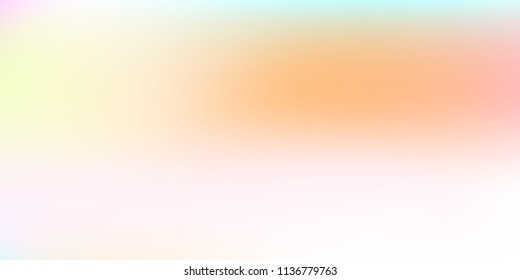 Pastel mesh modern background. Smooth foil blurred futuristic template. Bright hipster style backdrop. Softly delimited segments, sectors for info. Blank spectrum gradient printed products, covers.