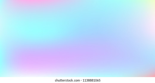 Pastel mesh modern background. Smooth foil blurred futuristic template. Bright hipster style backdrop. Softly delimited segments, sectors for info. Blank spectrum gradient printed products, covers.