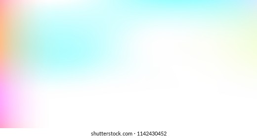 Pastel mesh modern background. Smooth foil blurred futuristic template. Bright hipster style backdrop. Softly delimited segments, sectors for info. Blank spectrum gradient printed products, covers.