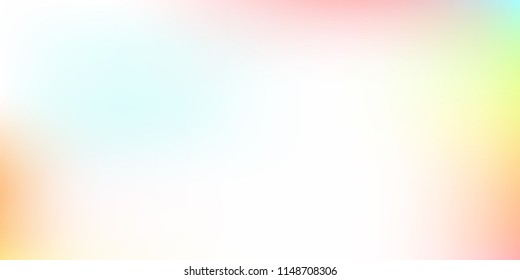 Pastel mesh modern background. Smooth foil blurred futuristic template. Bright hipster style backdrop. Softly delimited segments, sectors for info. Blank spectrum gradient printed products, covers.
