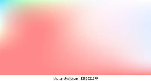 Pastel mesh modern background. Smooth foil blurred futuristic template. Bright hipster style backdrop. Softly delimited segments, sectors for info. Blank spectrum gradient printed products, covers.