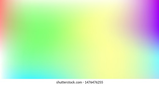 Pastel mesh modern background. Smooth foil blurred futuristic template. Bright hipster style backdrop. Softly delimited segments, sectors for info. Blank spectrum gradient printed products, covers