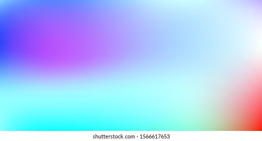 Pastel mesh modern background. Smooth foil blurred futuristic template. Bright hipster style backdrop. Softly delimited segments, sectors for info. Blank spectrum gradient printed products, covers