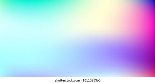 Pastel mesh modern background. Smooth foil blurred futuristic template. Bright hipster style backdrop. Softly delimited segments, sectors for info. Blank spectrum gradient printed products, covers