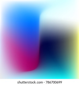 Pastel mesh modern background. Smooth blurred futuristic template. Bright hipster style backdrop. Softly delimited segments, sectors for info. Blank spectrum gradient for printed products, covers.