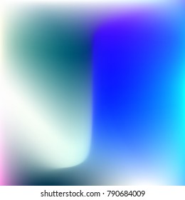 Pastel mesh modern background. Smooth blurred futuristic template. Bright hipster style backdrop. Softly delimited segments, sectors for info. Blank spectrum gradient for printed products, covers.