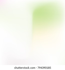 Pastel mesh modern background. Smooth blurred futuristic template. Bright hipster style backdrop. Softly delimited segments, sectors for info. Blank spectrum gradient for printed products, covers.