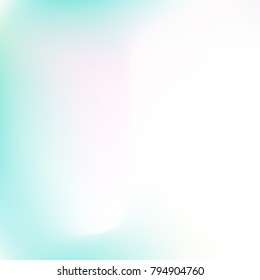 Pastel mesh modern background. Smooth blurred futuristic template. Bright hipster style backdrop. Softly delimited segments, sectors for info. Blank spectrum gradient for printed products, covers.