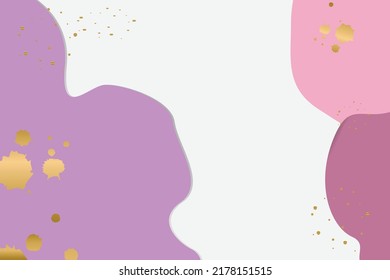 Pastel minimalist background design template