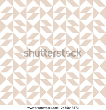 Pastel monochrome abstract geometric quilt pattern, vector background