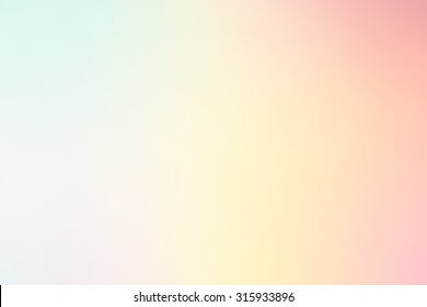 Pastel Multi Color Gradient Vector Background,Simple Form And Blend Of Color Spaces As Contemporary Background Graphic.