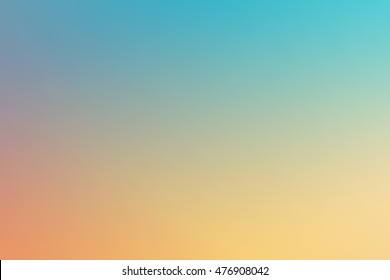 Pastel Multi Color Gradient Vector Background,Simple form and blend of spaces as backdrop contemporary graphic