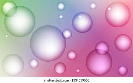Pastel Multicolored geometric drop abstract background. Design for cover page, poster, banner of websites. Vector illustration