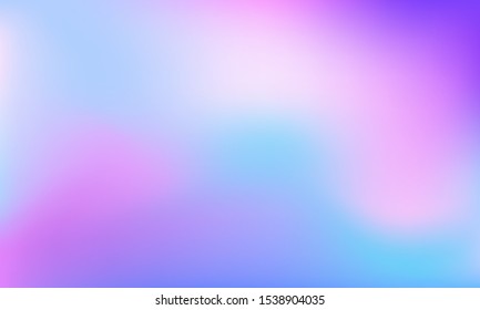 Pastel multicolored gradient background. Blurred backdrop