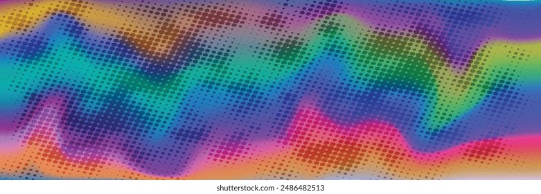 Pastel neon rainbow. Template for presentation. Cover to web design. Abstract colorful gradient