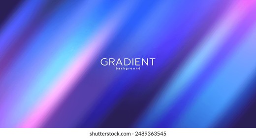 Pastel neon rainbow. Template for presentation. Cover to web design. Abstract colorful gradient. Simple form and blend of color spaces. Multi Color Gradient Vector Background.