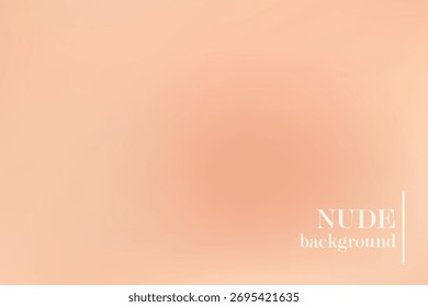 Ein pastellfarbener Nacktverlauf mit zarter heller Textur und glattem Tan-Bigton. Ein Tan Bg mit eleganter sanfter Abstufung für Hochzeit, Kaffee oder modernen Studiohintergrund.