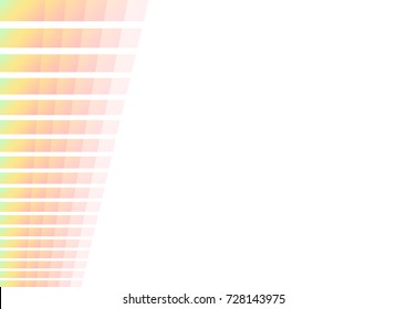 pastel orange abstract pixel speed background, slope square layer line, technology geometric background, vector illustration