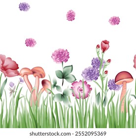 La Composición Floral De La Acuarela De La Perfección Pastel Captura La Belleza De La Primavera Con Las Flores De La Acuarela Ramo Encantador De La Acuarela Para Las Celebraciones Del Verano
