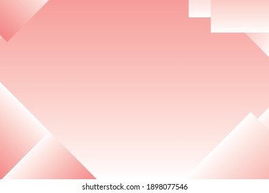 Fondo rosa pastel para la visualización del diseño de contenido, banner para publicitar el producto en el sitio web, portada de libros, vector
