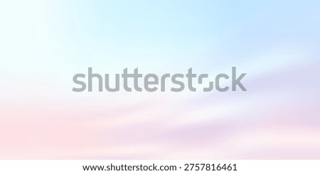 Pastel pink and blue blur backdrop. Light gradient vector banner. Background abstract purple sky. Soft blurred light bg. Pastel gradation water cover design. Blurred color simple wallpaper