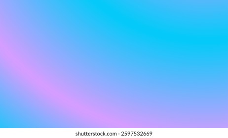 Pastel pink blue gradient background, sweet color background for banner or poster design.