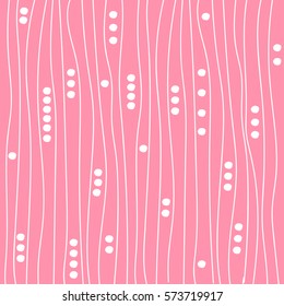 Pastel pink doodle background