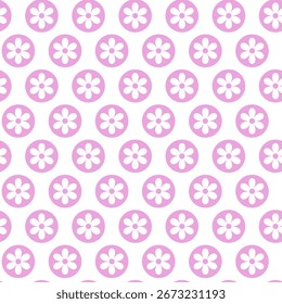 Diseño de patrón transparente floral rosa pastel para Fondo de pantalla, fondo o impresión de tela textil