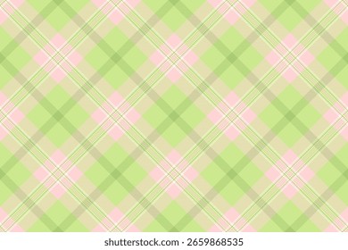 Patrón de cuadros en rosa pastel y verde.  Perfecto para fondos, diseños textiles o proyectos temáticos de primavera.  Sutil pero elegante, este delicado patrón evoca sentimientos de calma y frescura.