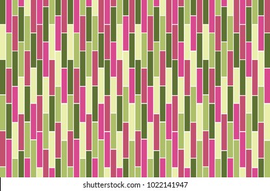 Pastel Pink and Green Wallpaper Design Pattern Background Vector Eps.10