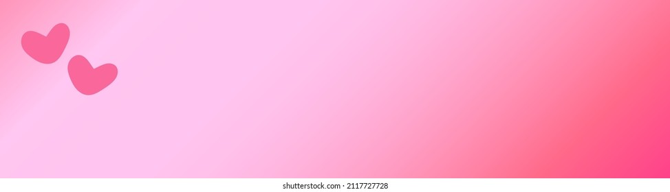 Pastel pink with hand drawn hearts and stripes Linkedin background for Valentine's day, Facebook cover, Instagram icon, Valentine's day elegant background vector, gradient pink, luxury glossy feel