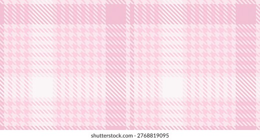Textil cuadros rosa pastel