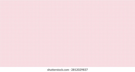 Pastel Pink Polka Dot Seamless Pattern Background for Retro Fabric and Wallpaper Design