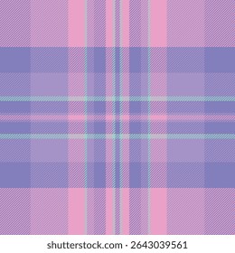 Pastel pink and purple plaid pattern.  Soft, dreamy texture ideal for textile design, websites, packaging, or fashion projects.  Evokes feelings of gentleness and femininity.