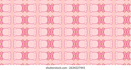 Pastel Pink Seamless Fish Pattern for Cute Designs