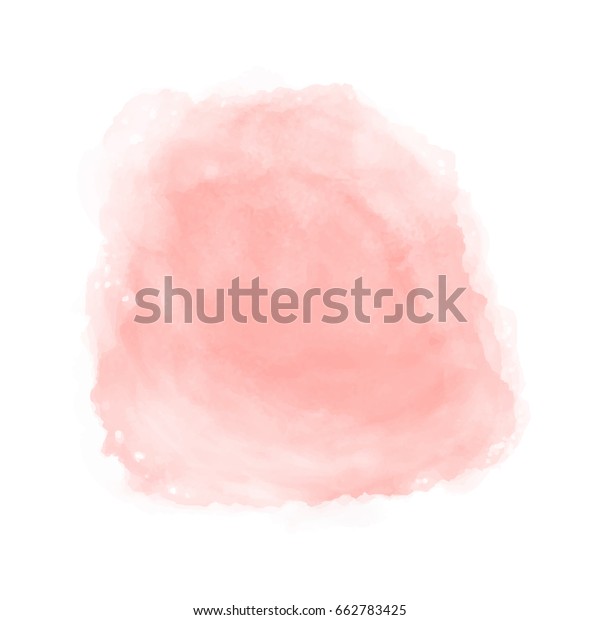 Pastel Pink Watercolor Background Stock Vector Royalty Free