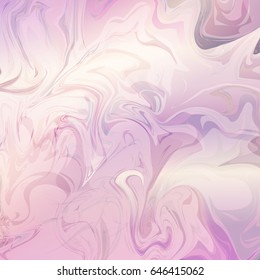 Pastel pink watercolor pattern with a marble background. 