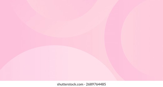 Fondo degradado rosa y amarillo pastel con círculo