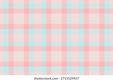 Pastellfarbener, karierter Hintergrund. Ein weiches, fröhliches Design, ideal für Babyprodukte, Textilien, Webdesign oder jedes Projekt, das eine leichte, gemusterte Textur benötigt. Vielseitig und charmant.
