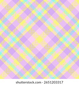 Pastel plaid pattern.  A cheerful, seamless texture ideal for textiles, stationery, or web design. Soft colors create a delicate, playful feel, perfect for spring or summer themes.