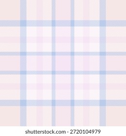 Patrón de cuadros pastel. Delicado diseño de tartán rosa y azul, ideal para fondos, textiles y diseños que requieren un toque suave, clásico y texturizado. Versátil para diversos proyectos.