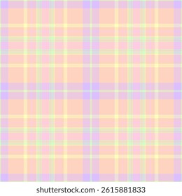 Pastel plaid pattern, perfect for backgrounds, textile design, or website templates.  Soft, delicate colors evoke feelings of calmness and gentleness.